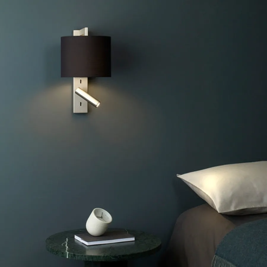 Hot Astro Lighting Ravello LED Reader vegglampe rund skjerm