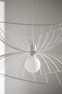 Clearance Globen Lighting Ray takpendel 70 cm - Hvit