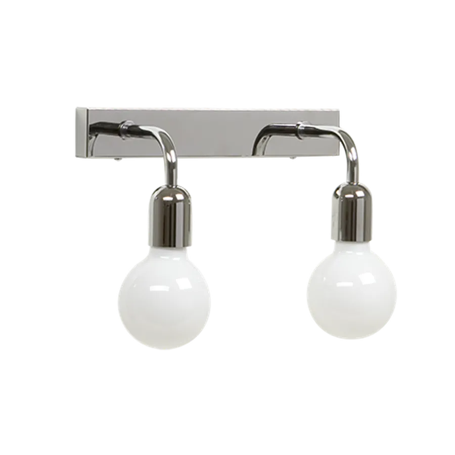 Belid Regal dobbel vegglampe IP44 E27 Svart