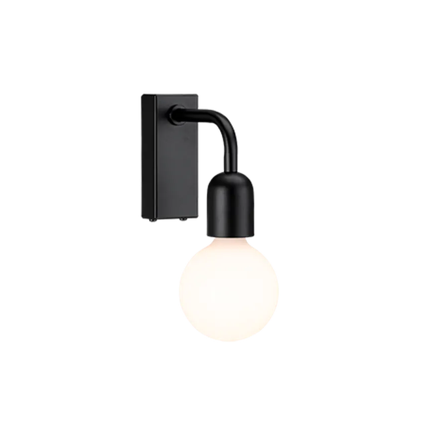 Best Belid Regal vegglampe IP44 E27 Svart