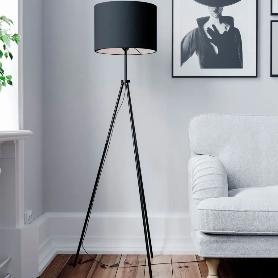 Online By Rydens Rina gulvlampe Svart