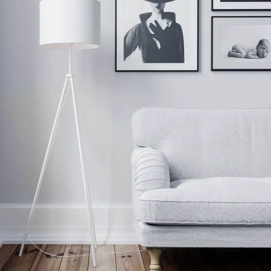 Online By Rydens Rina gulvlampe Svart