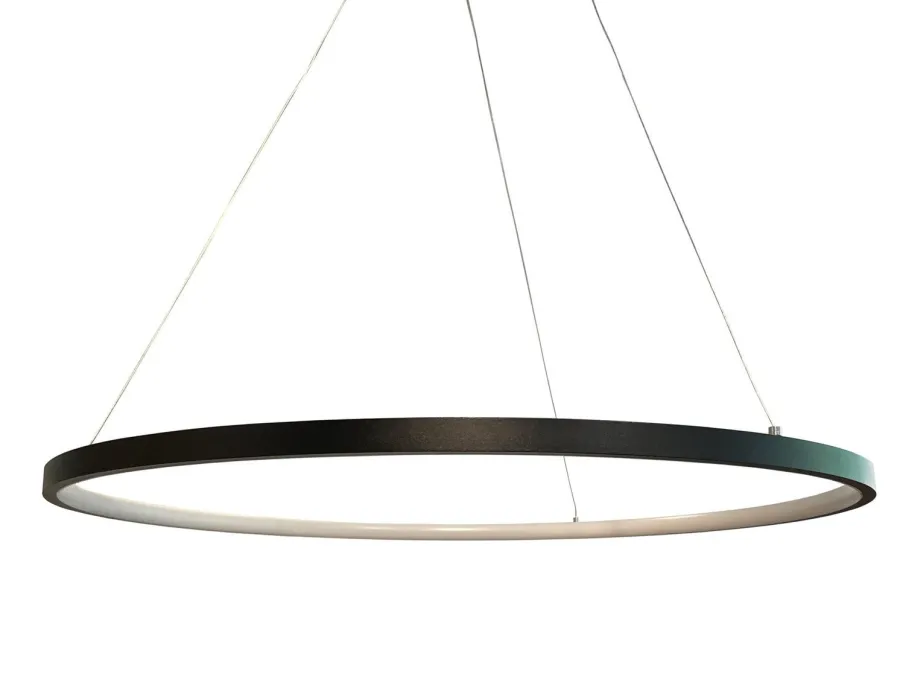 Outlet NorDesign Ringo 40 cm takpendel 12W 2700 Kelvin RA90 dimbar - Svart