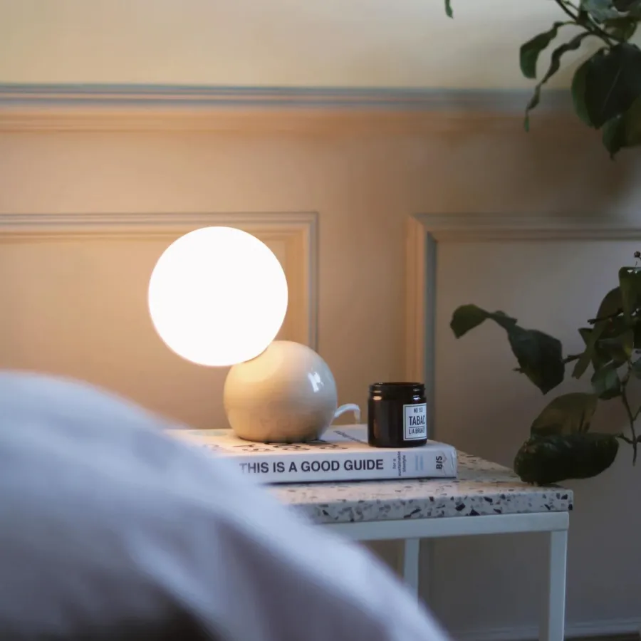 Discount Globen Lighting Ripley 19 bord/vegglampe Beige