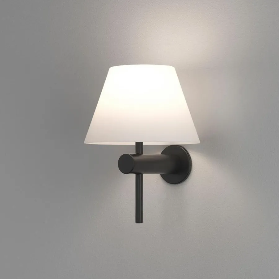 Astro Lighting Roma vegglampe IP44 - Matt Svart