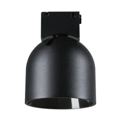 Hot Paulmann Ronde spot til ULine belte system 7W 3000 Kelvin Svart
