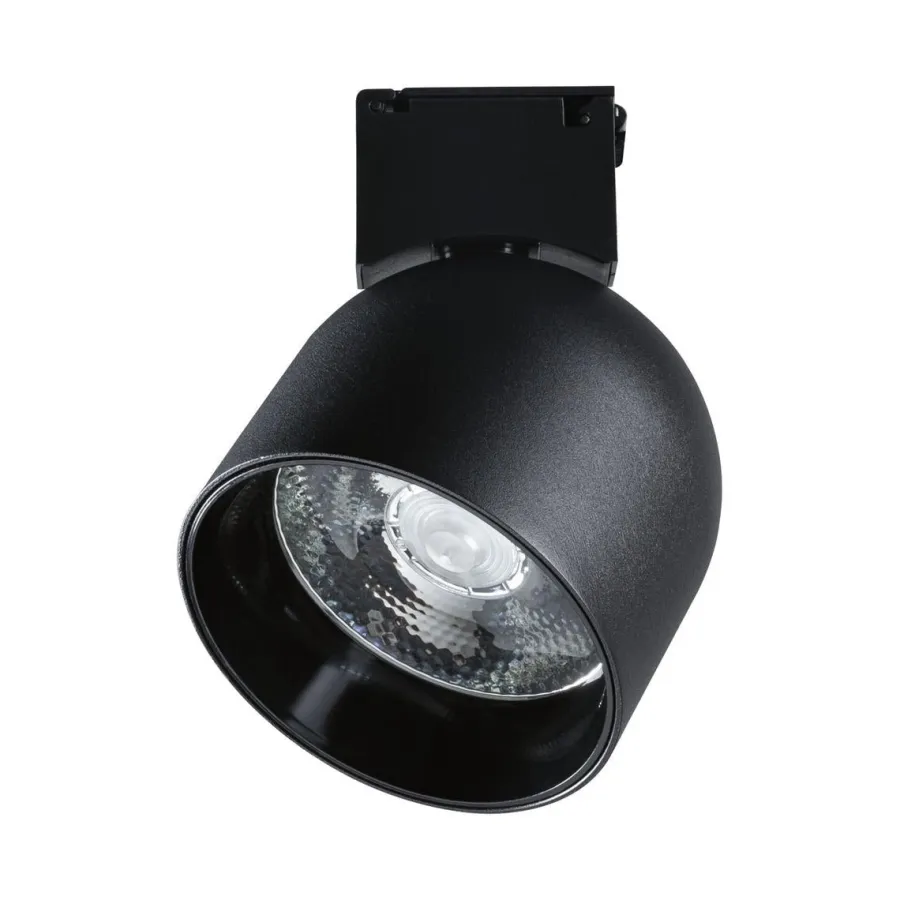 Hot Paulmann Ronde spot til ULine belte system 7W 3000 Kelvin Svart