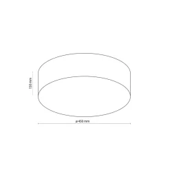 Clearance TK Lighting Rondo taklampe 45 cm