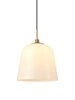 Hot Halo Designs Room 49 takpendel 30 cm - Opal/Antikk messing Messing / Opal