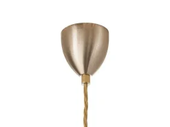 Sale EBB & FLOW Rowan takpendel 28 cm Golden Smoke/gull Gull / Røyk