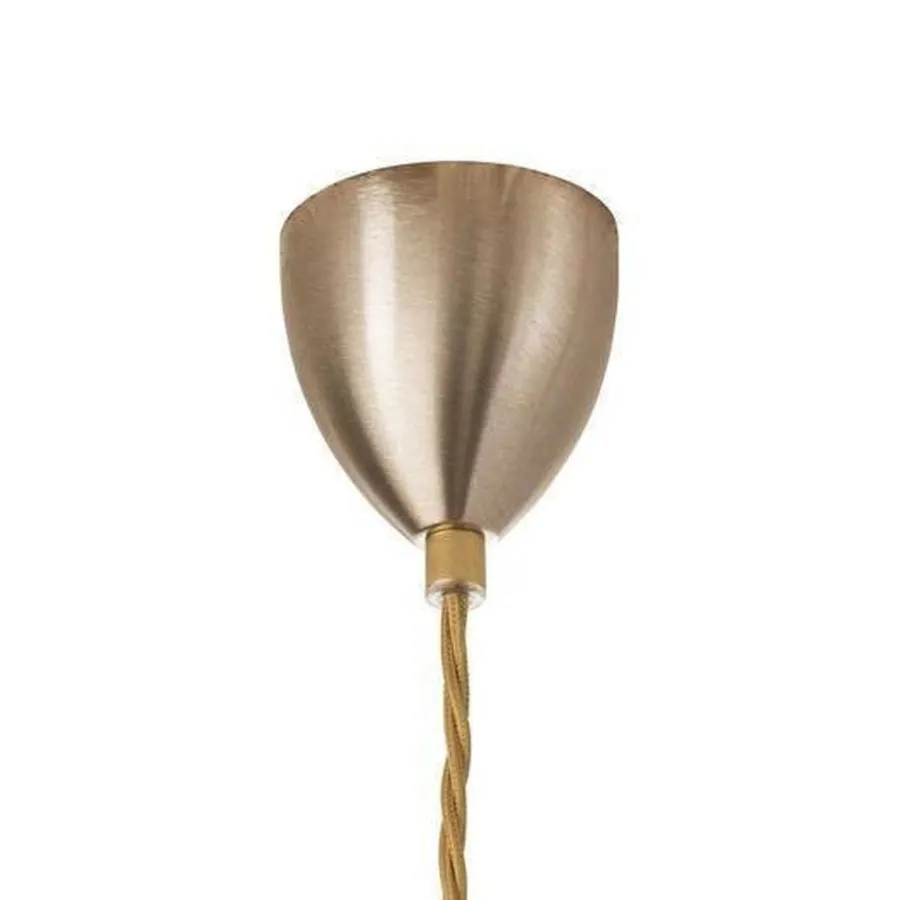 Outlet EBB & FLOW Rowan takpendel 15,5 cm Golden Smoke/gull Gull / Røyk