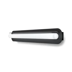 Sale Belid Royale vegglampe for baderom 60 cm 8W 3000 Kelvin - Dimbar Svart