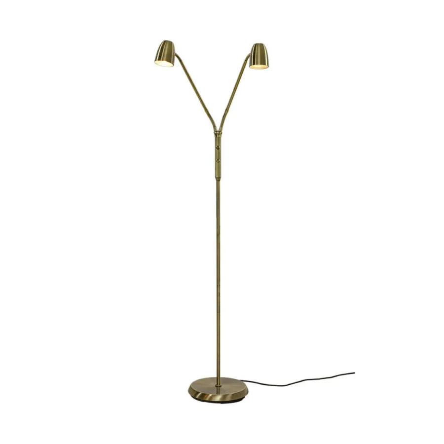 Sale Aneta Lighting Sandnes dobbel gulvlampe