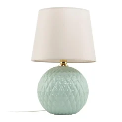 Outlet TK Lighting Santana bordlampe Hvit