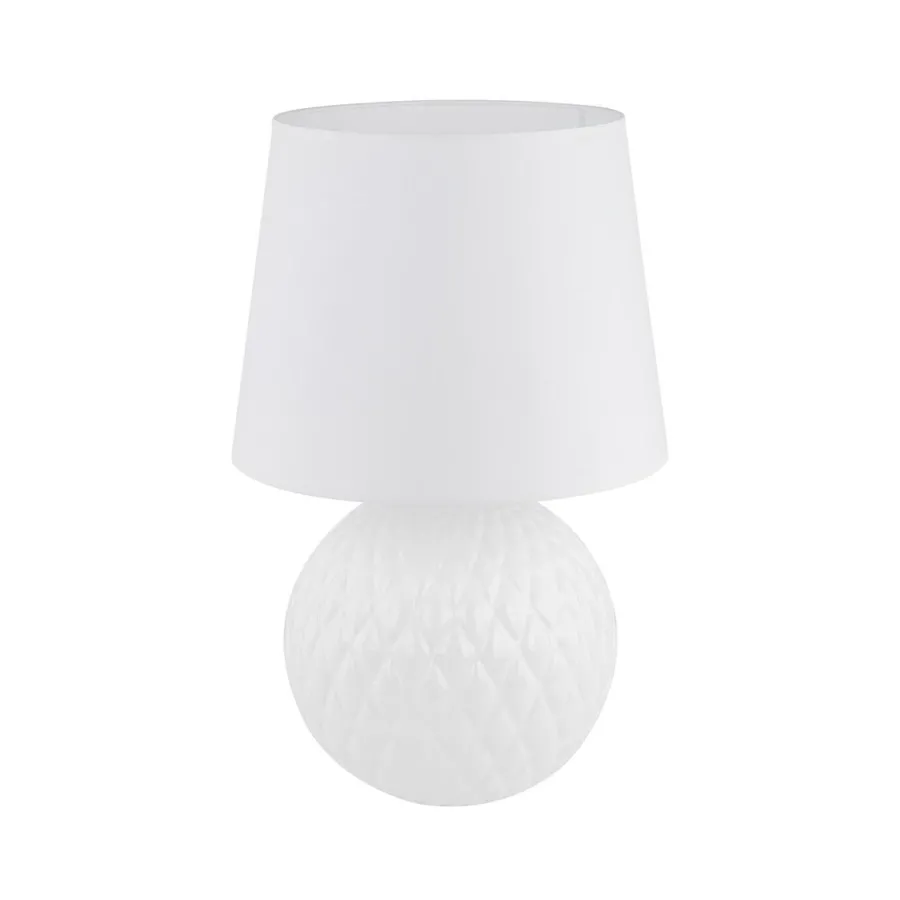 Outlet TK Lighting Santana bordlampe Hvit