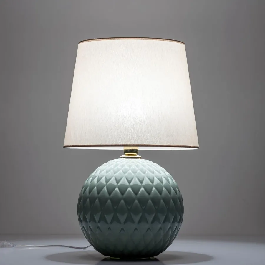 Outlet TK Lighting Santana bordlampe Hvit