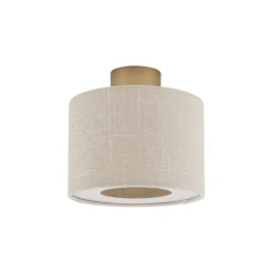 Outlet Nowodvorski Santana taklampe 23 cm Krem / Gullfarget