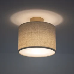 Outlet Nowodvorski Santana taklampe 23 cm Krem / Gullfarget