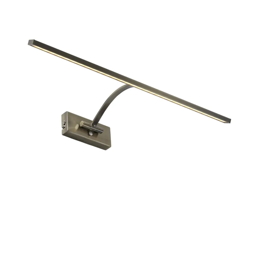 Sale Ms - belysning Sawa vegglampe 5W 3-steg - Antikk Messing