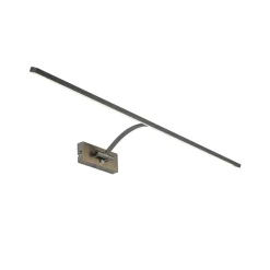 Best Ms - belysning Sawa vegglampe 7W 3 steg dim - Matt Nikkel