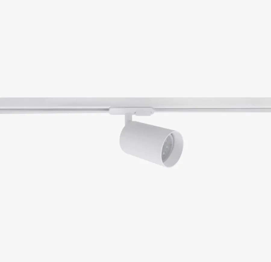 NorDesign Secco spotskinne 3 spotter 1 meter - Pure white Hvit