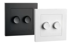 New Sg Armaturen As SG LEDDim dobbel dimmer - 2x100W - Hvit