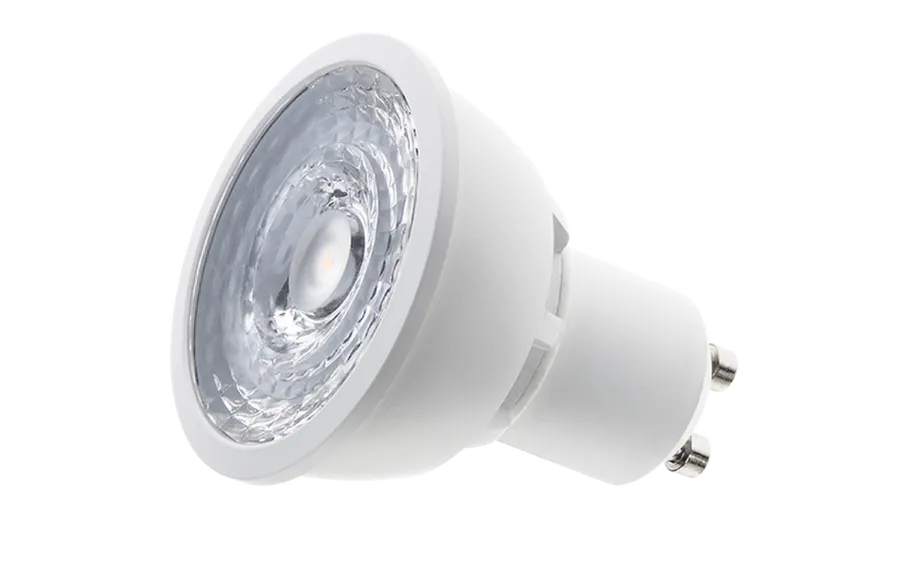Clearance Sg Armaturen As SG 6W GU10 COB 2700K, Hvit