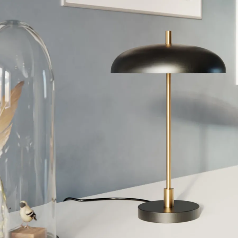 Best By Rydens Shelby bordlampe Gull / Svart