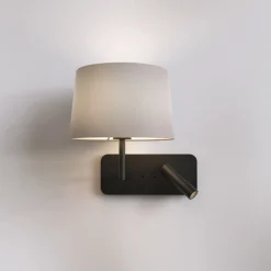 Clearance Astro Lighting Side by Side Grande vegglampe m/USB Bronse