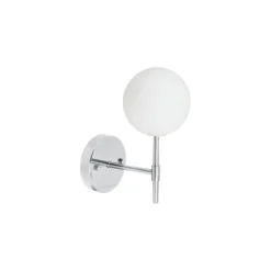 Clearance Pr home of Scandinavia Ab Sigma vegglampe IP23 - Krom/Opal Krom / Opal