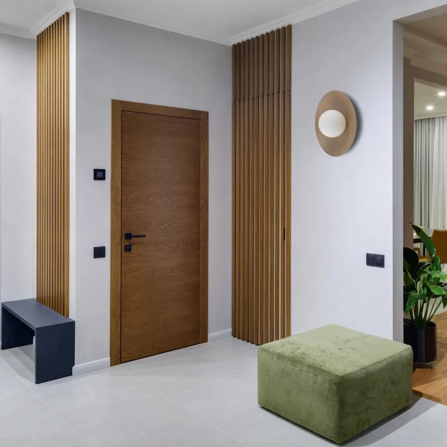 TK Lighting Slate vegglampe Beige