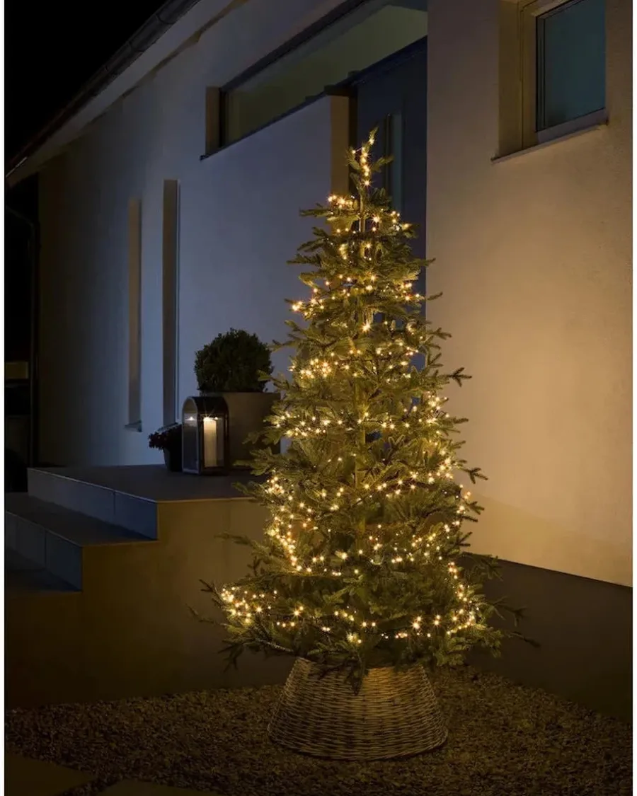 Hot Konstsmide Slynge Cluster 1000 LED 27meter IP44 Frostet - Varmhvit