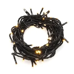 Sale Konstsmide Slynge 19 meter - 120 minilys LED utendørs IP44 - Varmhvit Amber