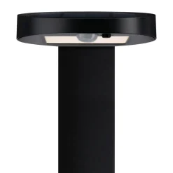 New Paulmann Solar LED pullert 1,2W 3000 Kelvin m/bevegelses sensor IP44 - Solcelle Antrasitt