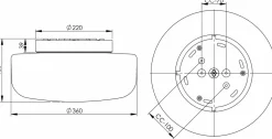 Best Ifø Electric Solenne 360/176 tak/vegglampe IP44 E27