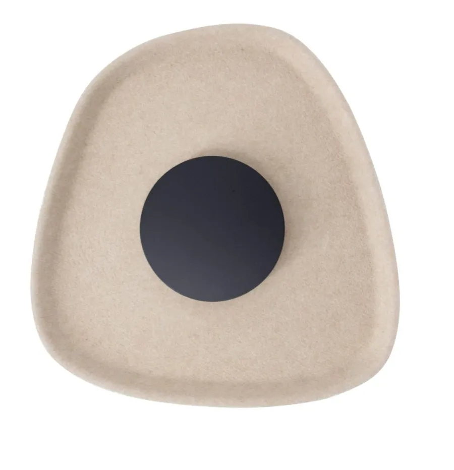 New NorDesign Sonara base 90 vegglampe 5W 2700 Kelvin - Dimbar Svart