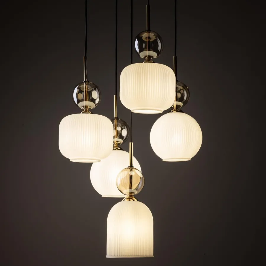 TK Lighting Sophia takpendel 5-lys