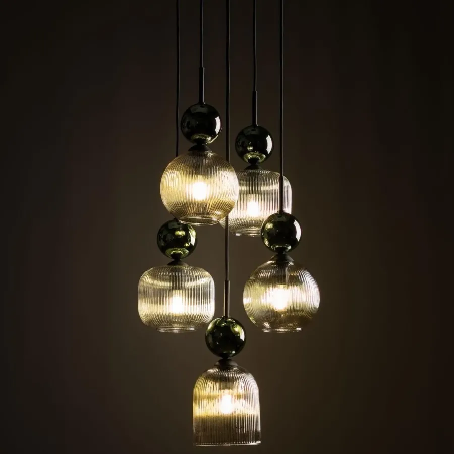 TK Lighting Sophia takpendel 5-lys