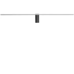 Outlet Nowodvorski Spin vegglampe medium 99 cm 14W 3000K - Svart