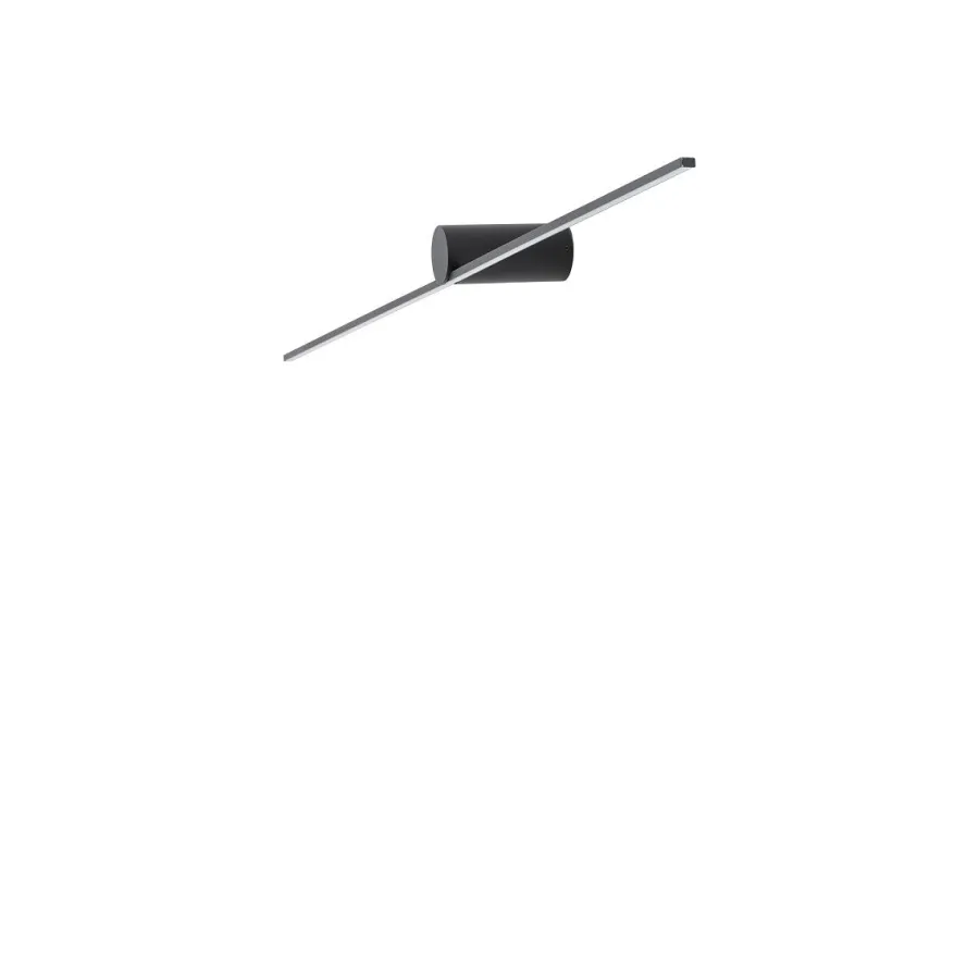 Best Nowodvorski Spin vegglampe small 66 cm 9W 3000K - Svart