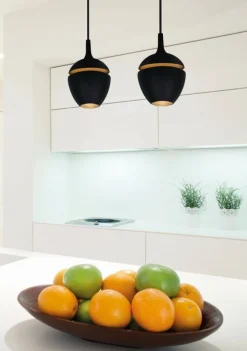 Sale NorDesign Split takpendel 9 cm Svart