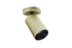 Discount Antidark Spoton Circle takspot 1 lys GU10 - farget Messing