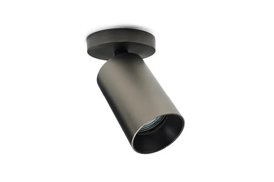 New Antidark Spoton Circle takspot 1 lys GU10 - Titanium