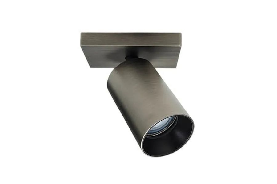 Outlet Antidark Spoton takspot 1 lys GU10 - Titanium Titianium