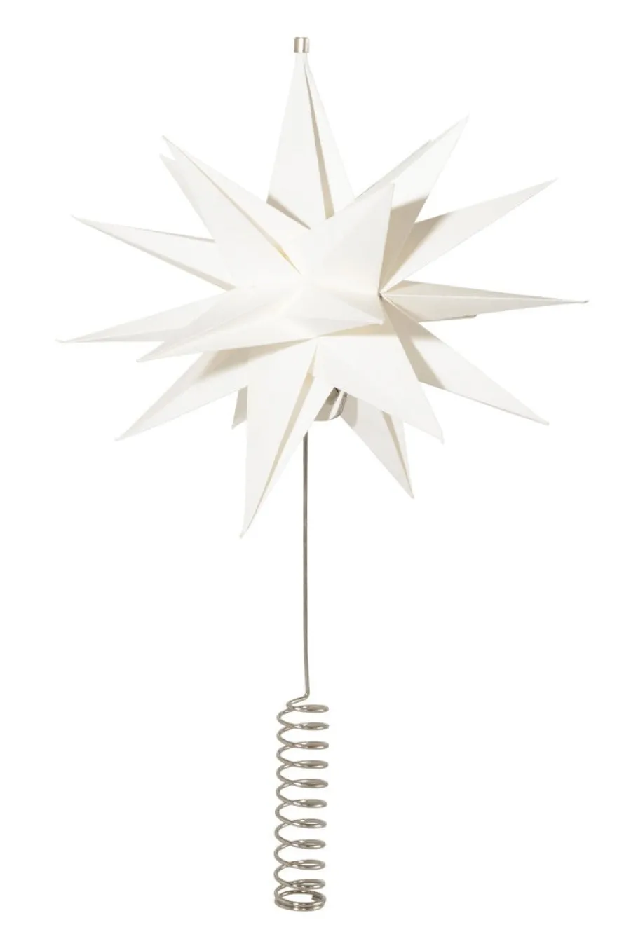 New Watt & Veke Sputnik top stjerne til juletre Hvit