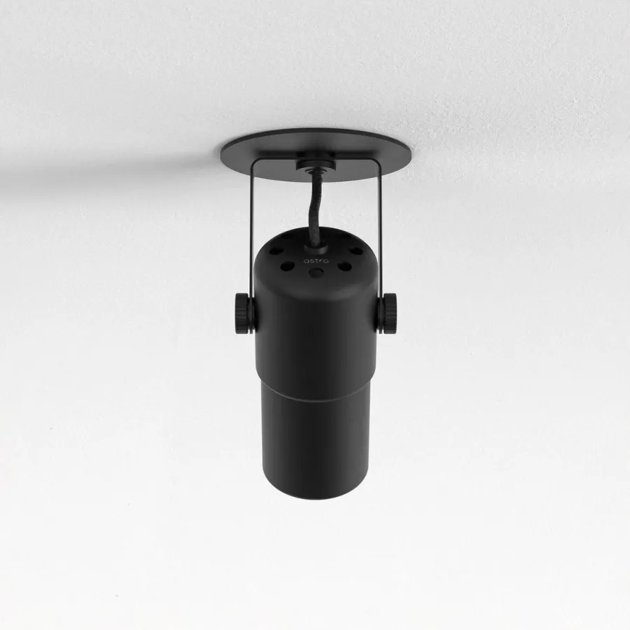Outlet Astro Lighting Stage innfelt takspot Svart