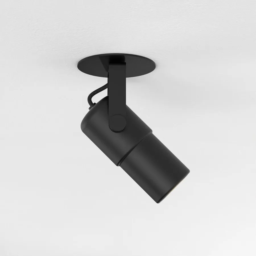 Outlet Astro Lighting Stage innfelt takspot Svart