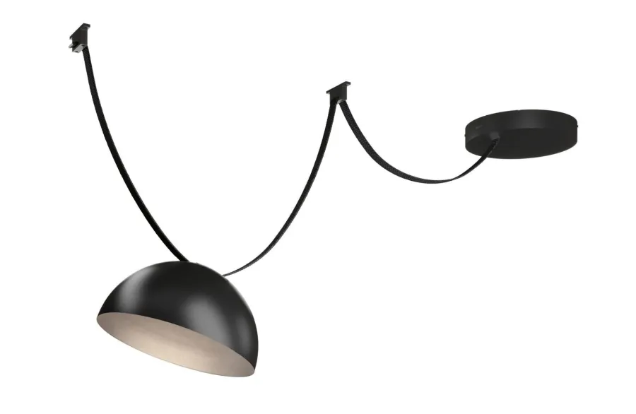 New Paulmann Startsett for ULine belte system 12W Bol pendel Svart