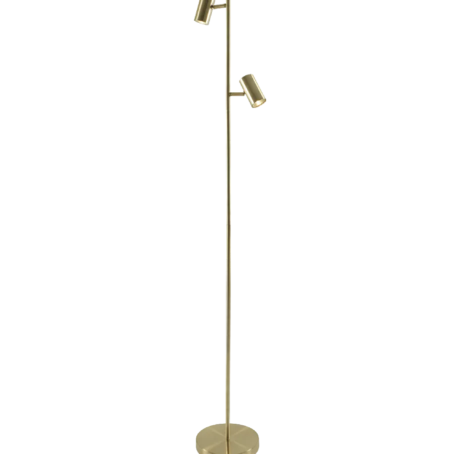Ms - belysning Stockholm dobbel gulvlampe 2x5W 3000 Kelvin 160 cm