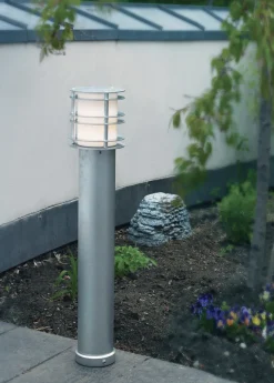 Discount Norlys Stockholm pullert 1464 opalglass - Galvanisert stål